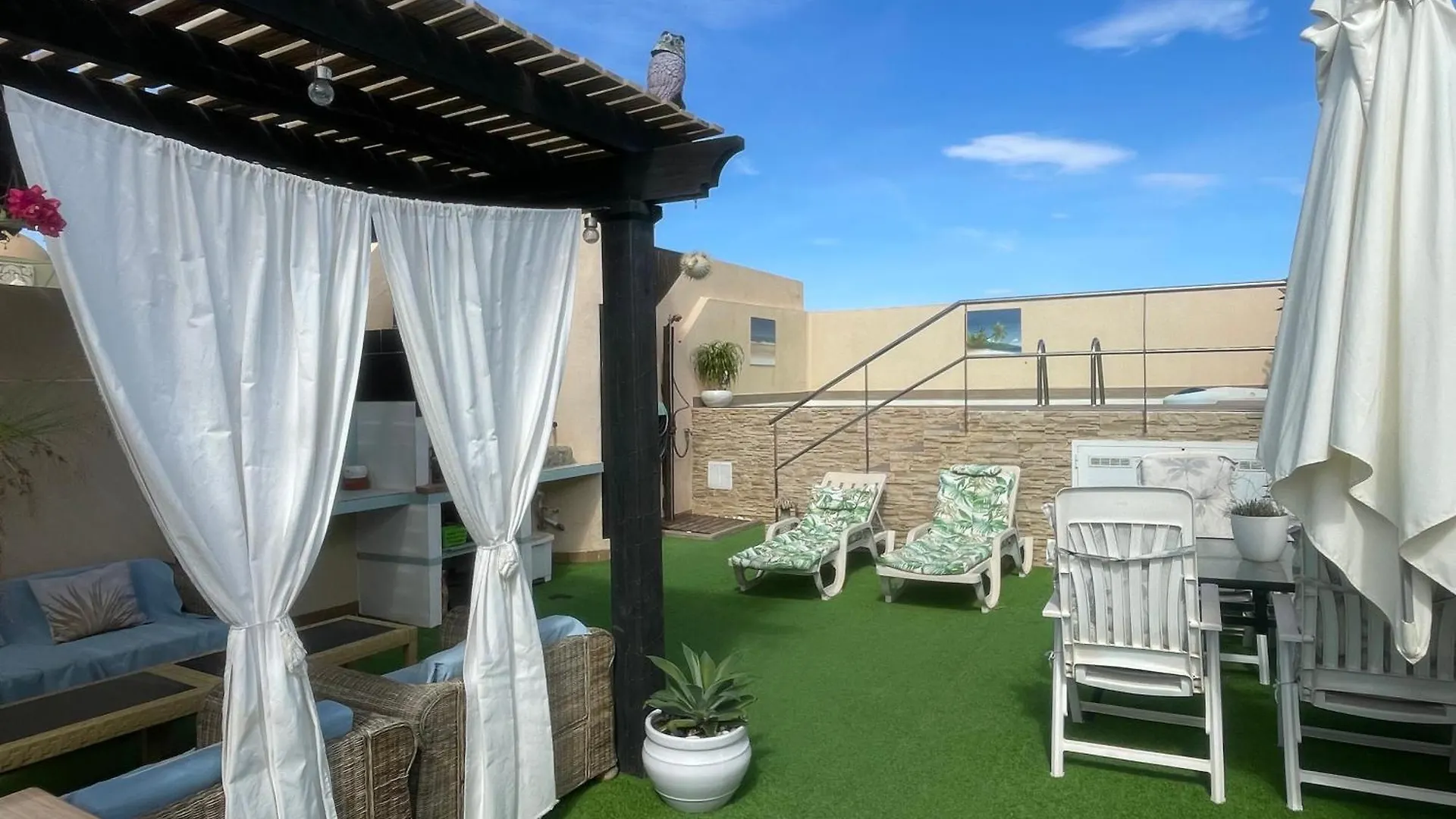 Atico Con Piscina Privada A 100M Del Mar Διαμέρισμα Vera